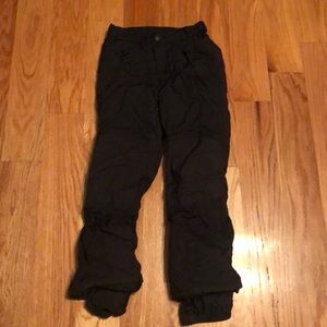 Snow ski pants kids black 6x / 7